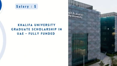 Khalifa University Graduate Scholarship