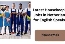 Latest Housekeeping Jobs in Netherlands for English Speakers