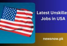 Latest Unskilled Jobs in USA