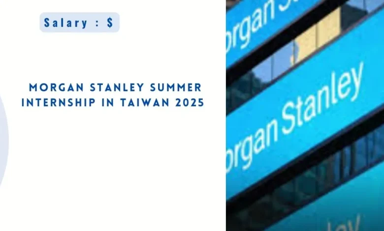 Morgan Stanley Summer Internship