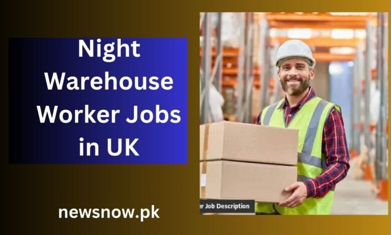 Night Warehouse Worker Jobs in UK