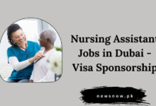 Nursing Assistant Jobs in Dubai - Visa Sponsorship