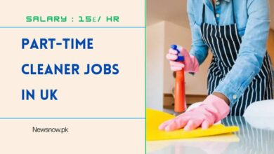 Part-Time Cleaner Jobs in UK