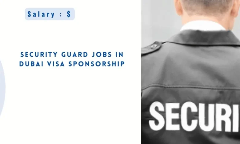 Security Guard Jobs in Dubai