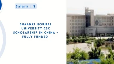 Shaanxi Normal University CSC Scholarship