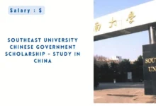 Southeast University Chinese Government Scholarship