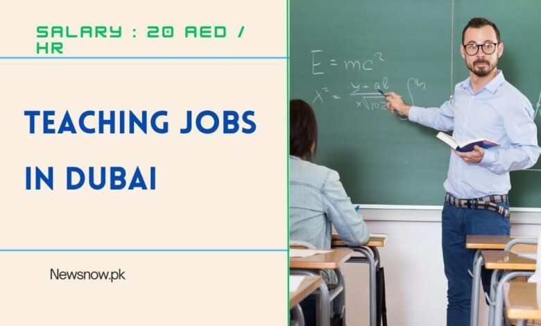 Teaching Jobs in Dubai