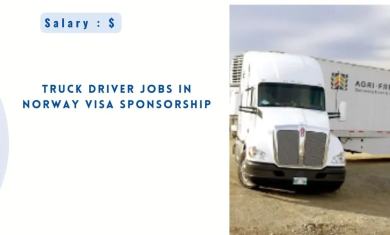 Truck Driver Jobs in Norway