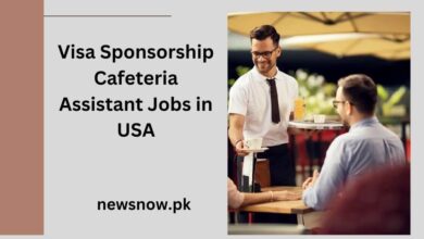 Visa Sponsorship Cafeteria Assistant Jobs in USA