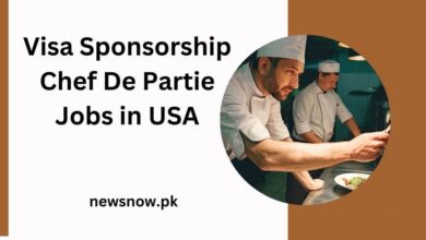 Visa Sponsorship Chef De Partie Jobs in USA