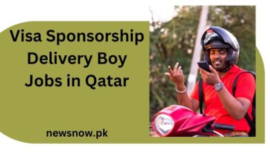 Visa Sponsorship Delivery Boy Jobs in Qatar