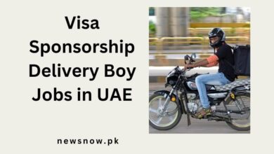 Visa Sponsorship Delivery Boy Jobs in UAE