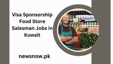 Visa Sponsorship Food Store Salesman Jobs in Kuwait