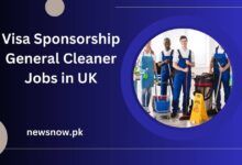 Visa Sponsorship General Cleaner Jobs in UK