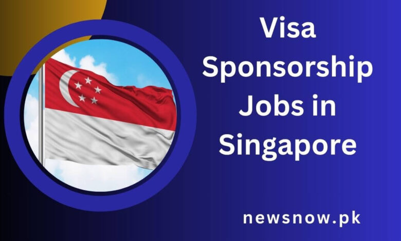 Visa Sponsorship Jobs in Singapore