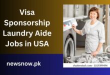 Visa Sponsorship Laundry Aide Jobs in USA