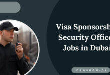 Visa Sponsorship Security Officer Jobs in Dubai