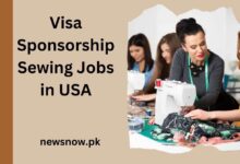 Visa Sponsorship Sewing Jobs in USA