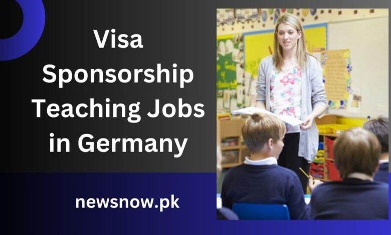 Visa Sponsorship Teaching Jobs in Germany