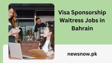 Visa Sponsorship Waitress Jobs in Bahrain