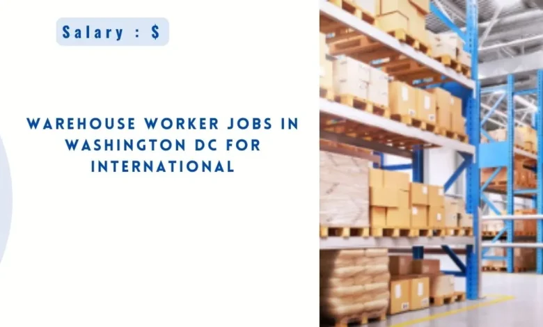 Warehouse Worker Jobs in Washington DC