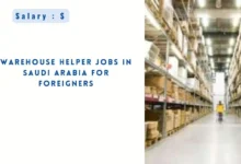 Warehouse helper jobs in Saudi Arabia