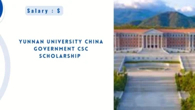 Yunnan University China Government CSC Scholarship