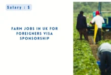 Farm Jobs in UK For Foreigners