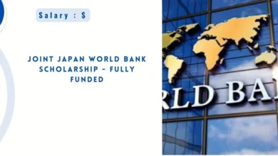 Joint Japan World Bank Scholarship