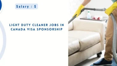 Light Duty Cleaner Jobs in Canada