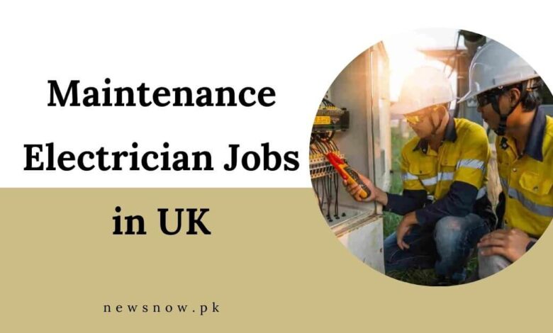 Maintenance Electrician Jobs in UK