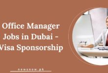 Office Manager Jobs in Dubai - Visa Sponsorship