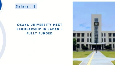 Osaka University MEXT Scholarship