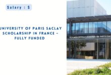 University of Paris Saclay Scholarship