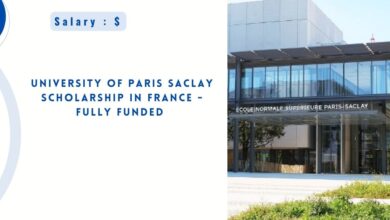 University of Paris Saclay Scholarship