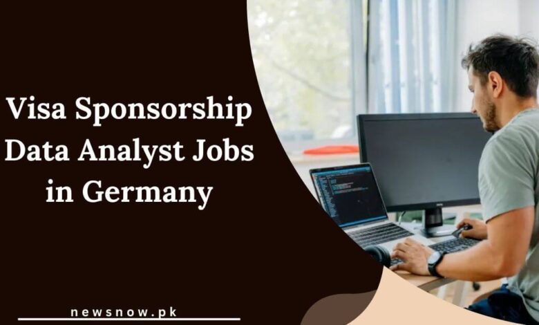 Visa Sponsorship Data Analyst Jobs in Germany