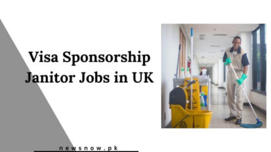 Visa Sponsorship Janitor Jobs in UK