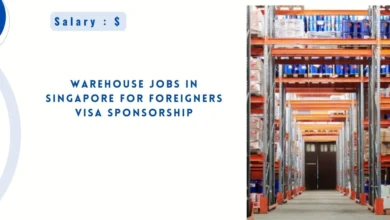 Warehouse Jobs in Singapore for Foreigners