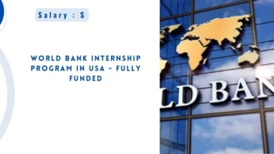 World Bank Internship Program in USA