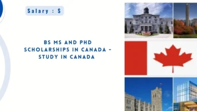 BS MS and PhD Scholarships in Canada