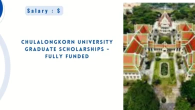 Chulalongkorn University Graduate Scholarships