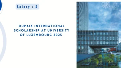 Dupaix International Scholarship at University of Luxembourg