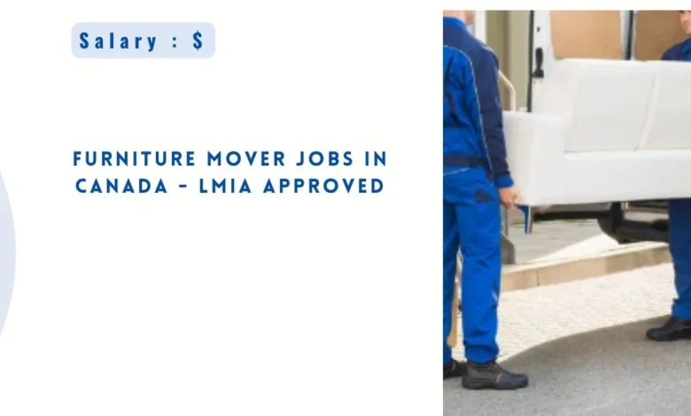 Furniture Mover Jobs in Canada 