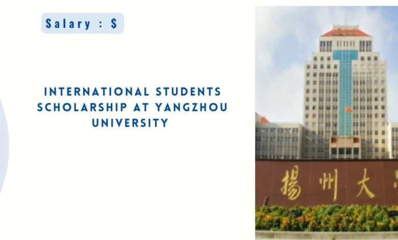 International Students Scholarship at Yangzhou University