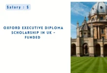 Oxford Executive Diploma Scholarship