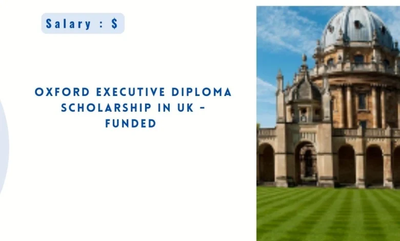 Oxford Executive Diploma Scholarship