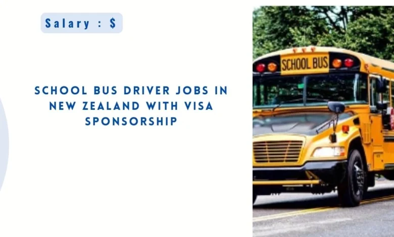 School Bus Driver Jobs in New Zealand