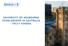 University of Melbourne Scholarships in Australia