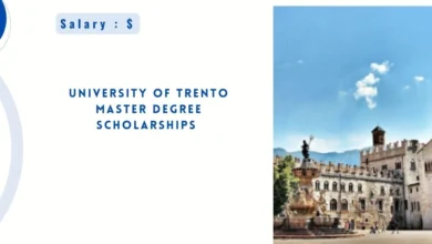 University of Trento Master Degree Scholarships