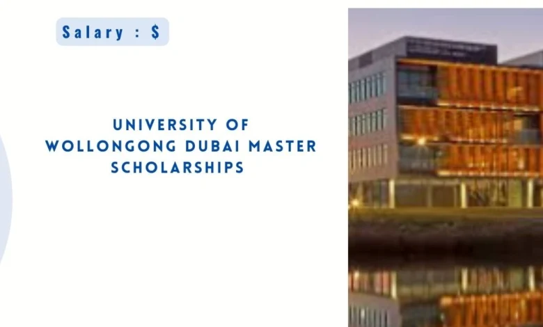 University of Wollongong Dubai Master Scholarships